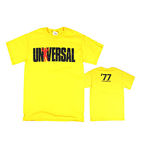 Universal Nutrition T-Shirt Universal `77 – Yellow S