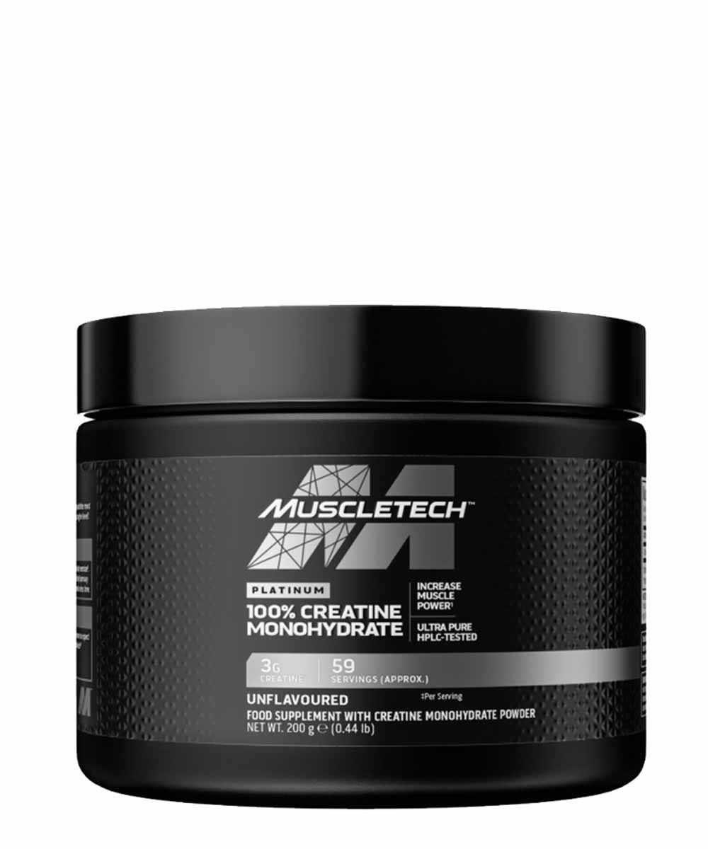 MuscleTech Platinum 100% Creatine Monohydrate – 200g